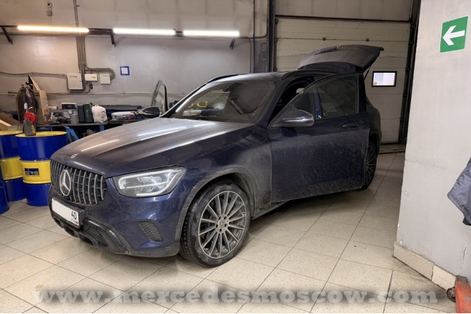 Улучшение качества звука Mercedes GLC-Class X253. Акустика Мерседес